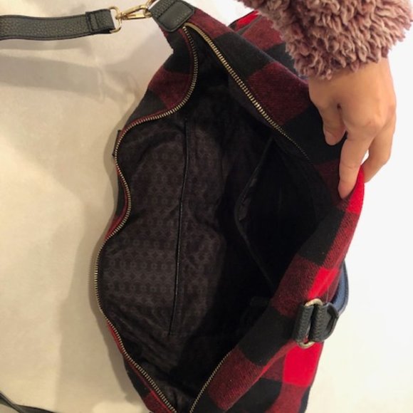 Preloved Checkered Crossbody Bag - Picture 4 of 5